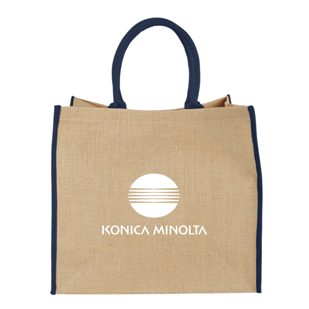 Large Jute Tote – Konica Minolta Employee Store