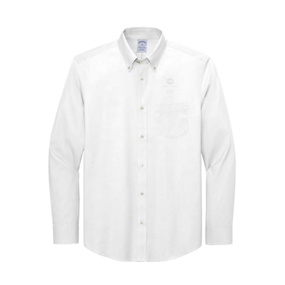 Brooks Brothers Men's Wrinkle-Free Stretch Pinpoint Dress Shirt