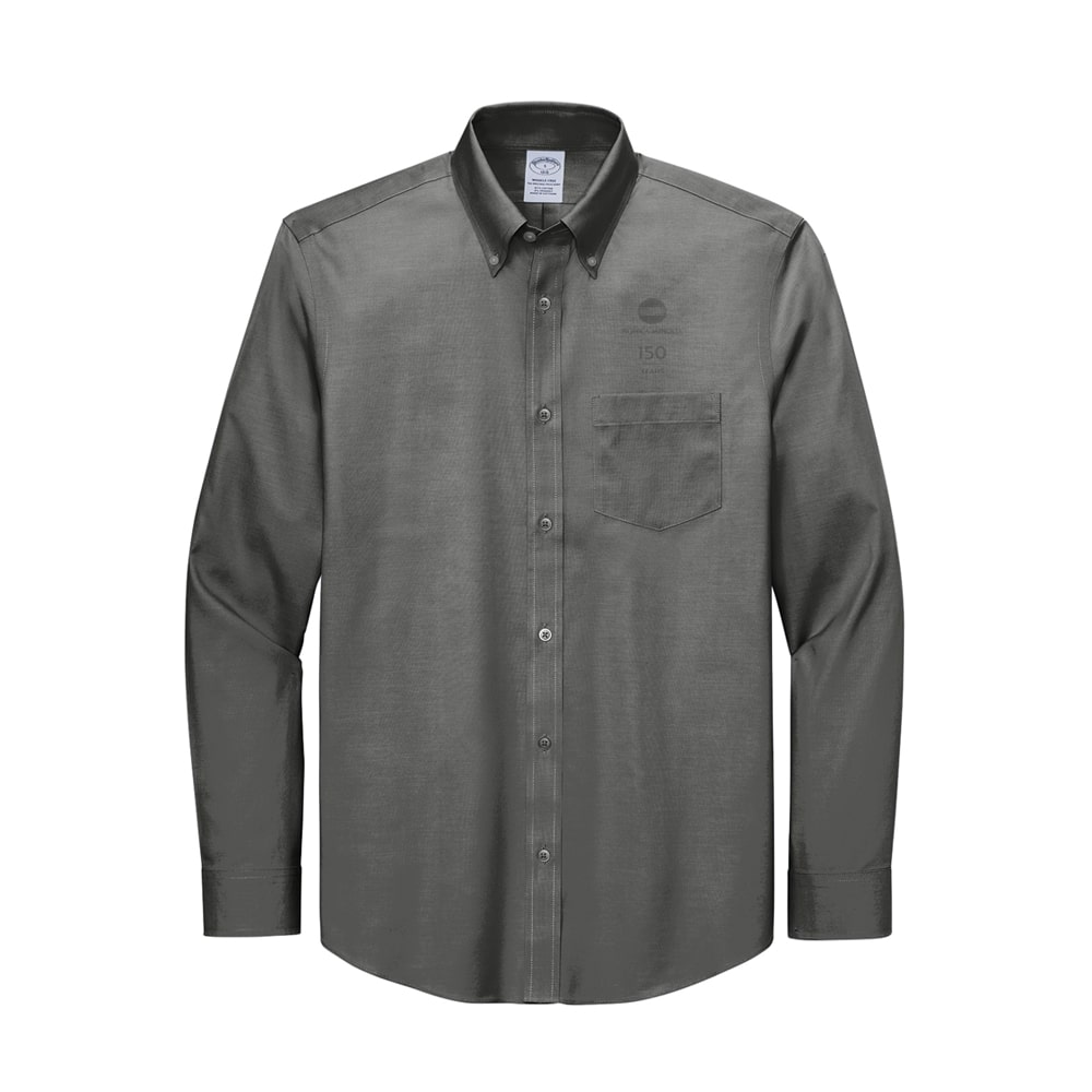 Brooks Brothers Men's Wrinkle-Free Stretch Pinpoint Dress Shirt